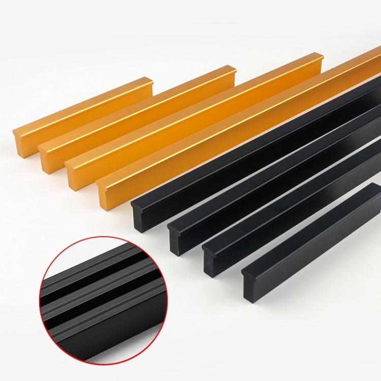 Hebei Charlotte Building Materials Launches Minimalist Gold T-Type Straight Bar 